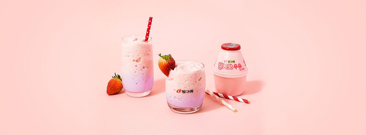 Binggrae-ийн амттай сүүнүүд Binggrae-ээр хийгдсэн гайхалтай 10 амттай сүү